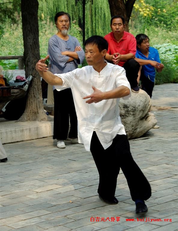 张保华师兄演练八卦掌