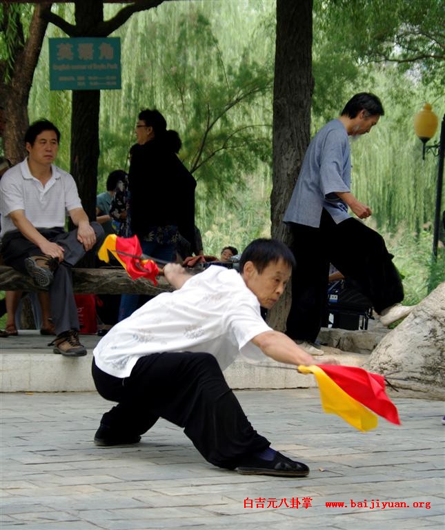 张保华师兄演练八卦钺