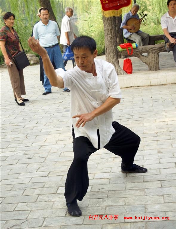 张保华师兄演练八卦掌