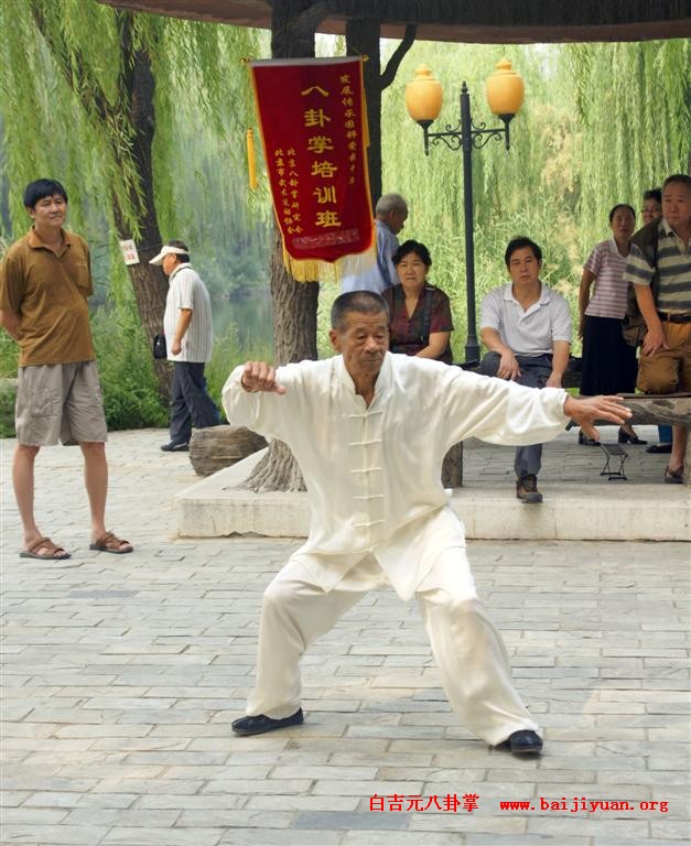 白吉元老师演练八卦掌